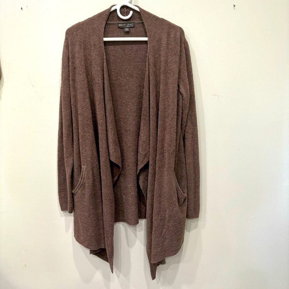 Barefoot Dreams Cozychic Lite Open Cardigan Women’s Size Large/ XL - Picture 1 of 11